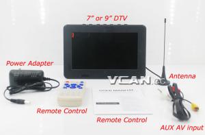 Buy cheap DTV700-DVBT2 7 inch Digital TV Analog TV USB TF MP5 player AV in Rechargeable Battery product