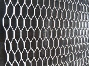Buy cheap Isosceles Fancy Hexagonal Steel Mesh，4mm Equivalent Stem Diamond Shape Metal Mesh product