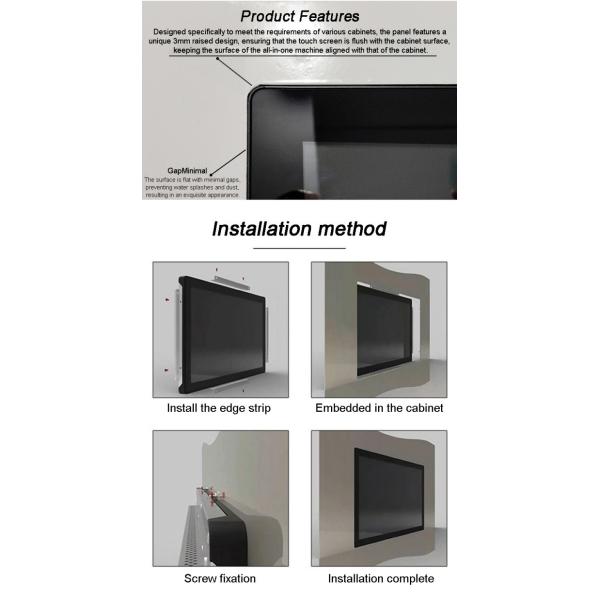 12.1 Inch HDMI Monitor Capacitive Touch Screen Embedded Industrial touch panel computers 