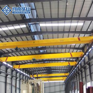 China Span 16m 10T Single Girder Overhead Crane For Liftiing Cables Indoor on sale