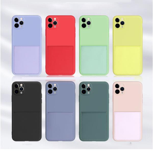 Quality Water Resistant Mobile Cover Anti Drop Wireless Charging Liquid Silicone Back Cover for sale