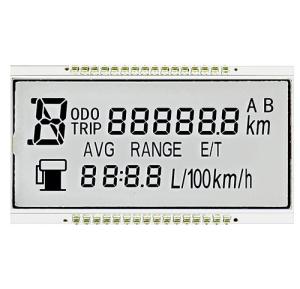 Buy cheap TN Gray Digit 7 Segment Display Module White LED Backlight product