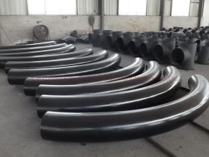 China Sch 40 5D Pipe Bends LR API 5L Gr. B Seamless BW Stainless Steel 90 Degree Elbow on sale
