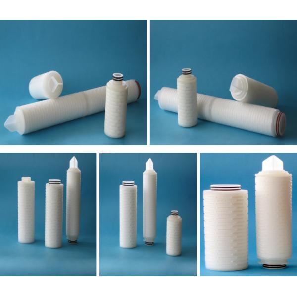 1kg PP Microporous Pleated Folding Filter Water Cartridge with 500L/Hour Productivity