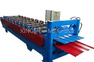 Buy cheap PPGI Steel Double Layer Roll Forming Machine For Making Factory Wall Panel product