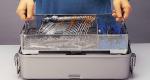 Welded / Perforated Endoscopes Sterilization Trays , Sterilization Baskets