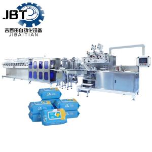 Buy cheap Flexible Environmental Friendly Wet Tissue Machine Wet Wipes Making Machine product