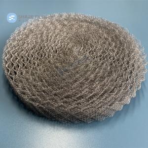China Rolled Corrugated Stainless Steel Wire Mesh Strainer for Fuel Filter, Knitted Metal Mesh on sale