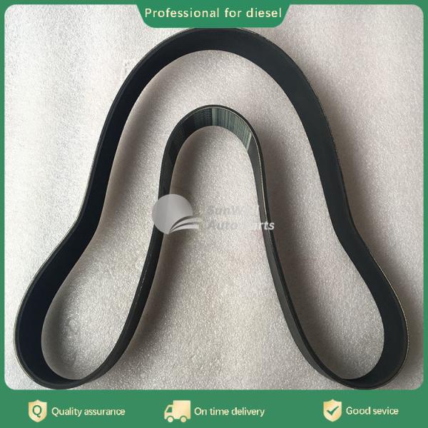Quality 3002201 Diesel Engine Excavator Rubber Belt V Ribbed Belt K19 K38 K50 Fan Belt for sale