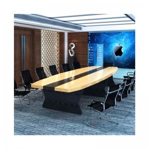 Buy cheap E1 MDF/MFC Melamine Board Conference Table and Chair Combination for Modern Offices product