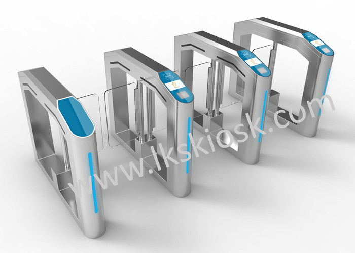Ticket Checking Automatic Speed Gates System , Access Control Speed Gates In Cinema Entrance