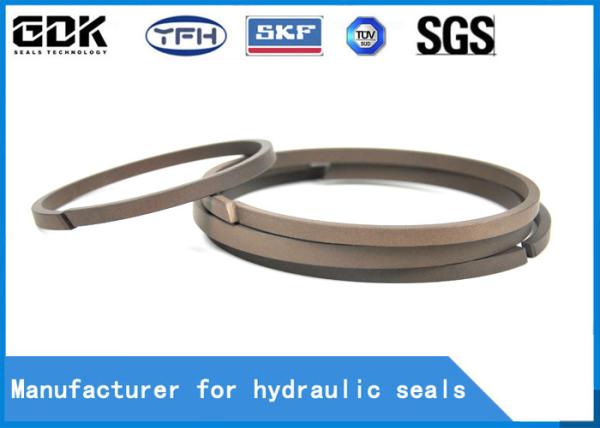Quality KZT Wear Ring Seal Hydraulic Piston Seal For Excavator Cylinder Temperature Resistance for sale