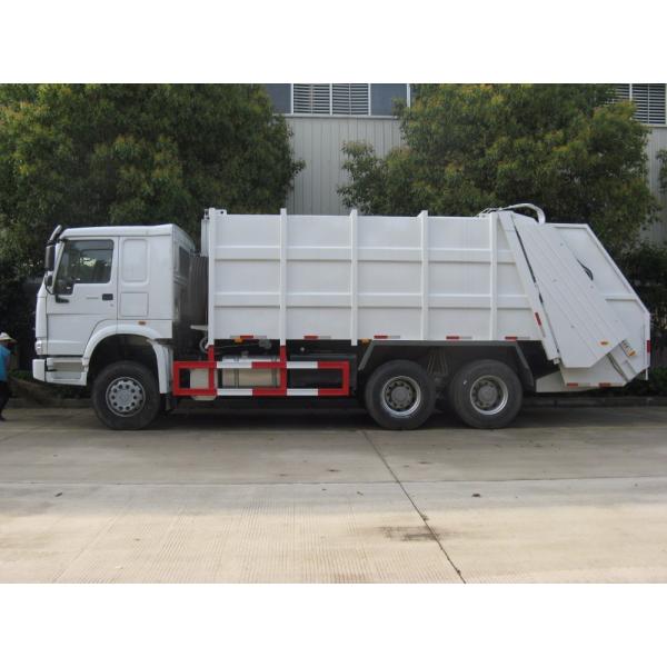 China Brand HOWO 24m3 Compression Garbage Trucks Hydraulic Garbage Compactor