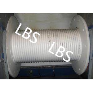 Split LBS Sleeves Wire Rope Winch Drum with LBS Grooving