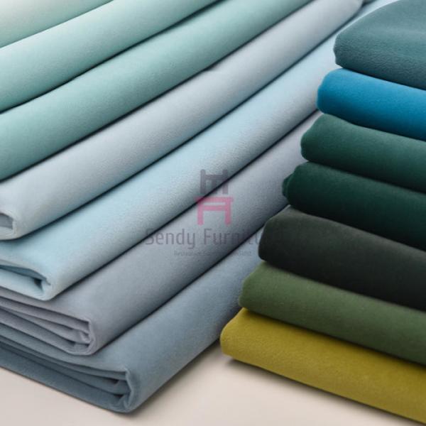 Quality Fireproof 1.8m Width Furniture Color Palette 450g/M  Velvet Linen for sale