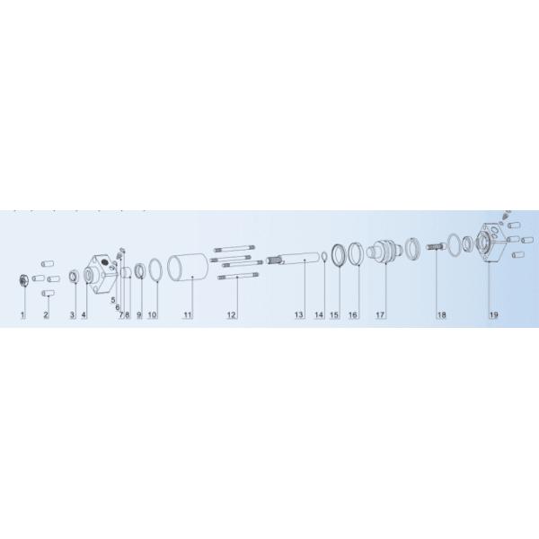 Aluminum SC / SU Pneumatic Air Cylinder Kits Bl...