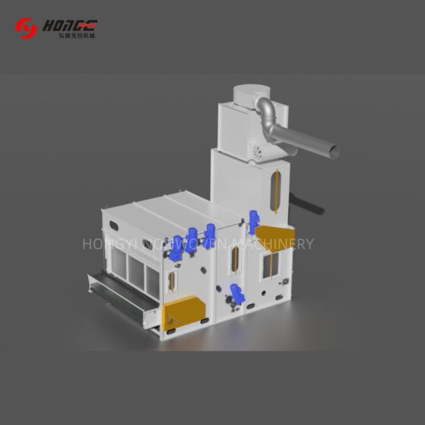 Quality 2025 HYGM High Efficiency Polyester Fiber Vibrating Feeding Machine For Nonwoven Felt for sale