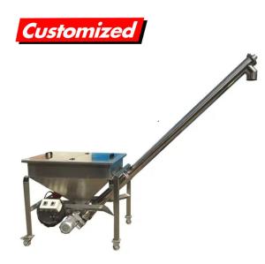 Garment Shops' Go-To Stainless Grain Screw Auger Conveyor for Transporting and Feeding