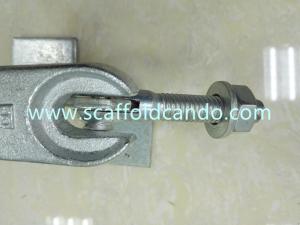 Buy cheap Factory specialized in scaffolding galvanized BS1139 drop forged board retaining coupler, BRC clamp for 48.3mm O.D product