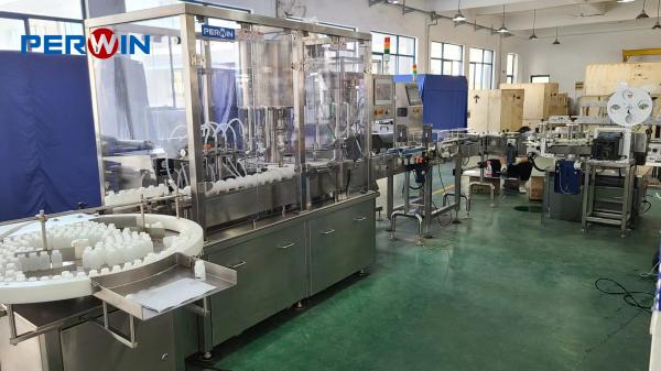 Quality 6 Groups Of Peristaltic Pump Linear Follow-up Filling Vial Filling Line - 30ml Filling Range for sale