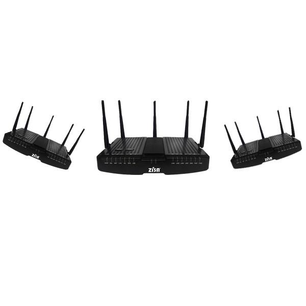 Quality Dual Band Vdsl2 Modem 1600mbps 4 Lan 1 Wan Port Wireless Wifi Router for sale