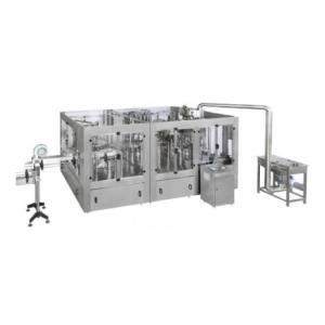 Automatic 3 In 1 Rotary 500ml Milk Bottle Filling Machine