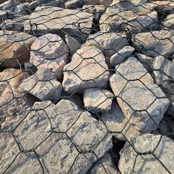 Quality Hexagonal Gabion Mesh Cages 100x120 Aperture for Retaining Walls & Erosion Control for sale