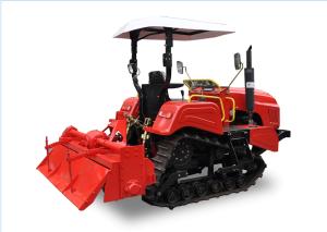 Light Duty Crawler Farm Tractor Used In Water Field Compact Structure