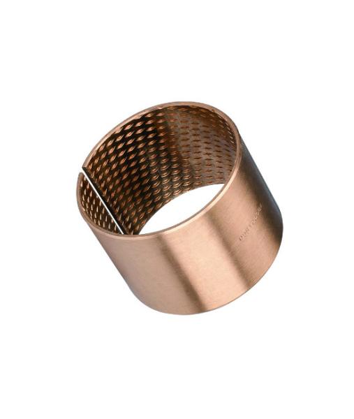 Quality CUSN8 Material Wrapped Bronze Bearing With Pockets EGB 5040 090 for sale
