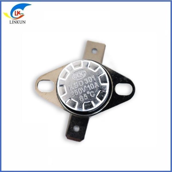 Quality Temperature Switch KSD301 Electric Kettle Temperature Control Switch Bimetallic Thermostat Manual Reset for sale