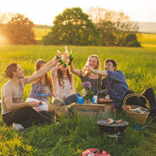 Outdoor picnic
