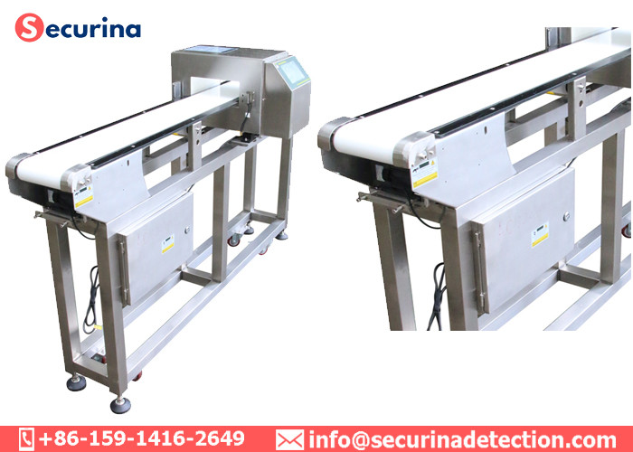 LCD Display Food Processing Metal Detectors Automatic Conveyor Belt 220v 50Hz 120W