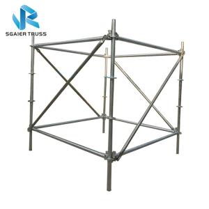 Building Material Aluminium Mobile Scaffold Adjustable Tower Height Easy
