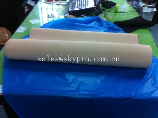 Quality Commercial Natural foam  Neoprene Rubber Sheet roll for mouse pad use for sale