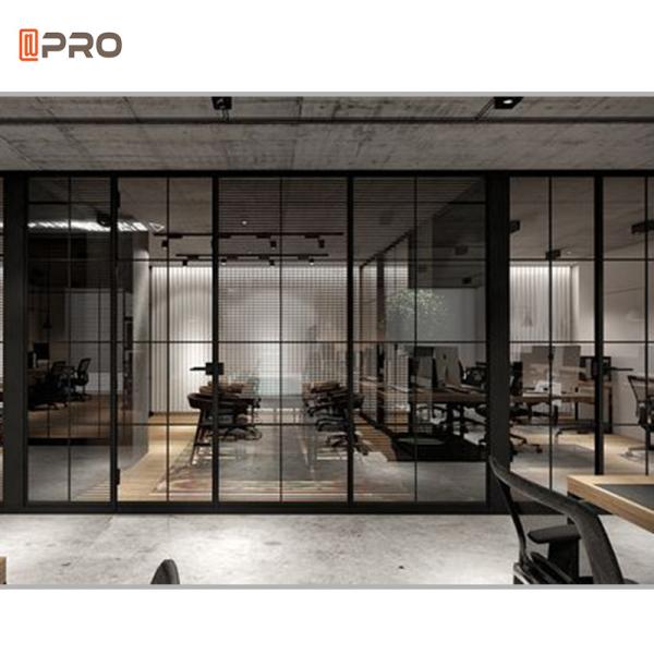 Quality Customized Aluminium Glass Cubicle Partition Wall Modular Office Furniture for sale