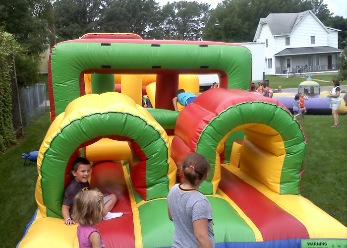 Adventure Obstacle Course , Assault Course Bouncy Castles / Inflatable Obstacle Course