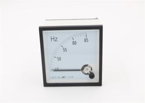 Buy cheap Moving Iron 96*96mm Series Analog Panel Meter Hz Meter AC 45-65Hz product