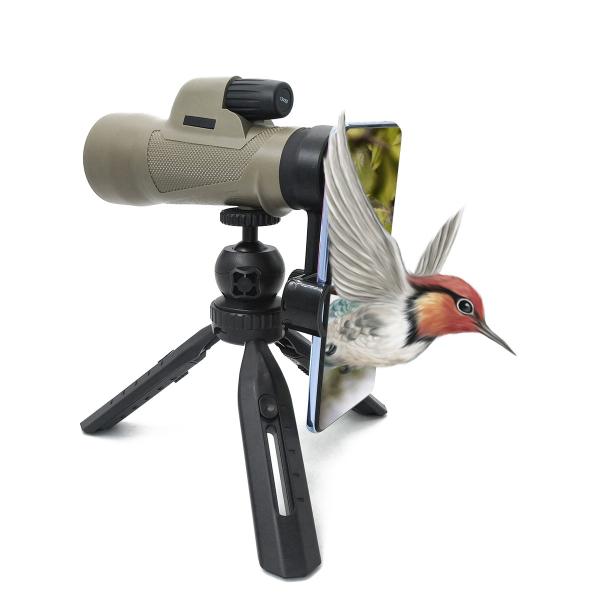 Quality 12x50 Monocular Telescope High Power Prism Monocular HD Dual Focus Scope for sale