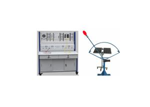 Horizontal Renewable Energy Lab Equipment 18.5V Solar Power Generation System 2.6CBM