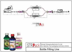 Pesticide and Chemical Fertilizer Filling Machine With Anti-corrosive Gravity Filling Machine,Linear Capping Machine