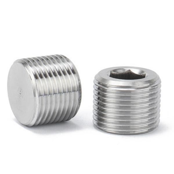Plain Finish Hexagon Socket Pipe Plugs DIN906 for Building and Construction Projects