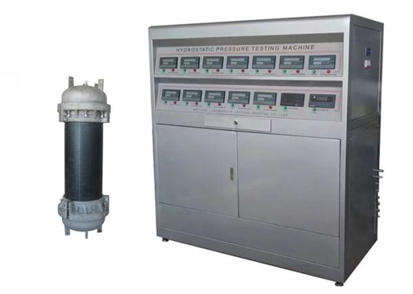 Quality 1~100 Test Stations Hydrostatic Pipe Testing Machine , Burst Pressure Testing Machine for sale