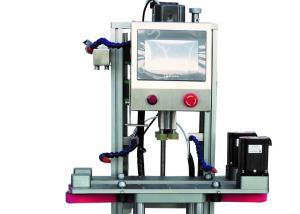 Buy cheap 4 Rub Inline Capping Machine SUS304 Automatic Bottle Capper product