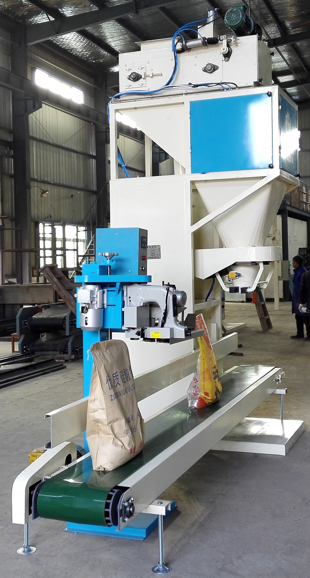 Multifunction Vertical 50kg Mix Fertilizer Packing Machine
