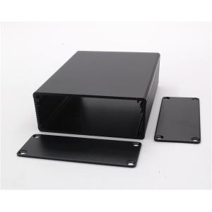 Anodized Black Width 74*29*100mm Aluminum Project Box Enclosure