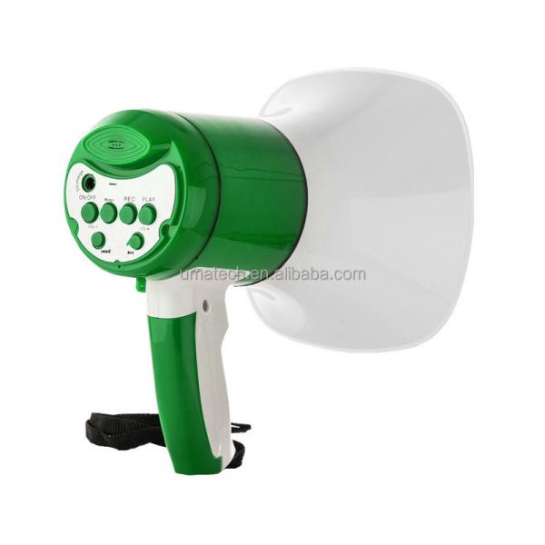 Power Source Battery 20W 30W Waterproof Handheld Megaphone Loudspeaker with USB