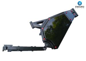 Anti - Scratch Electric Enduro Bike Frame For Stealth Bomber Electric Bicycle