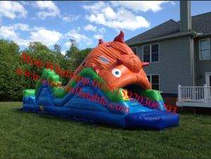 Buy cheap Fish obstacle courses inflatables product