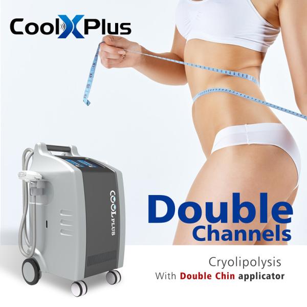 Cryolipolysis Fat Freezing Machine Cryo Lipolysis device With Double Chin handle