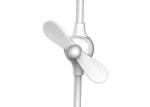 Touch Control Reading Rechargeable Led Table Lamp With Electric Fan And Colorful